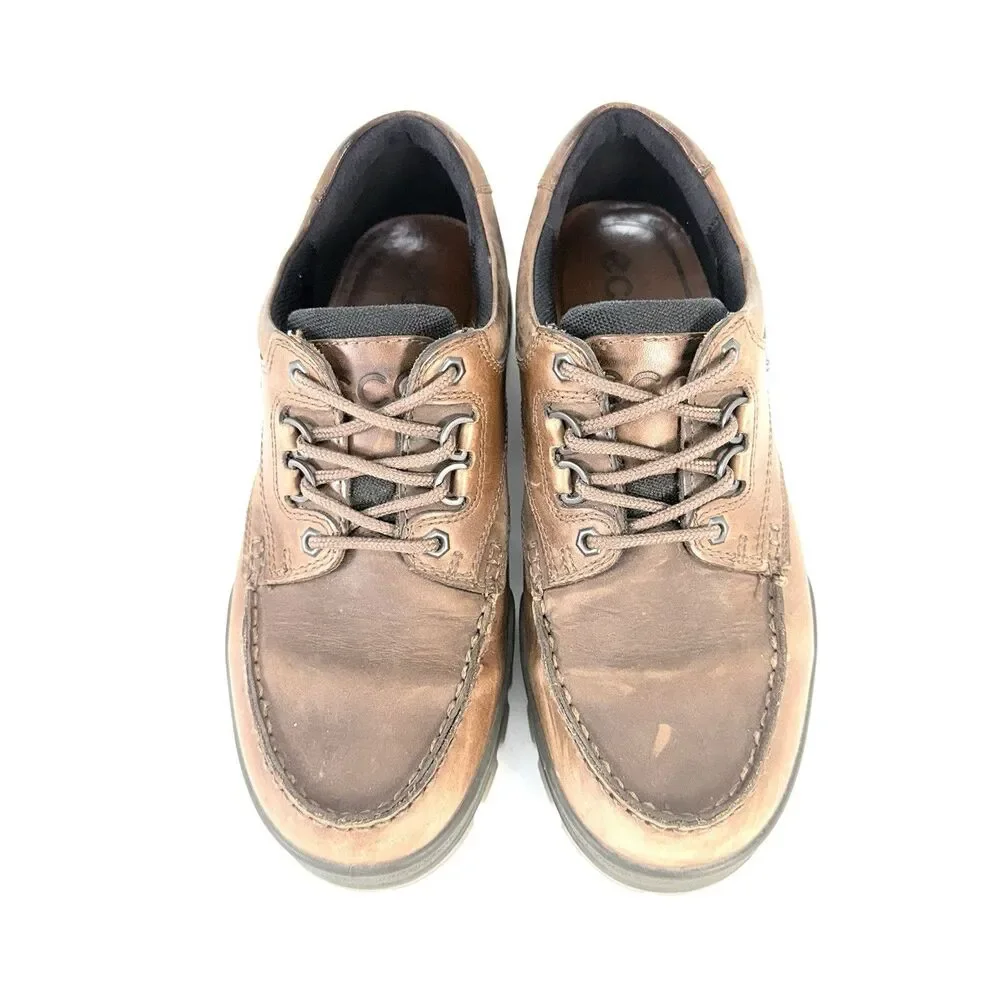 Ecco Track II Gore-Tex A 00194400741 Mens Brown Lace Up Hiking Shoes EU 42 US 8
